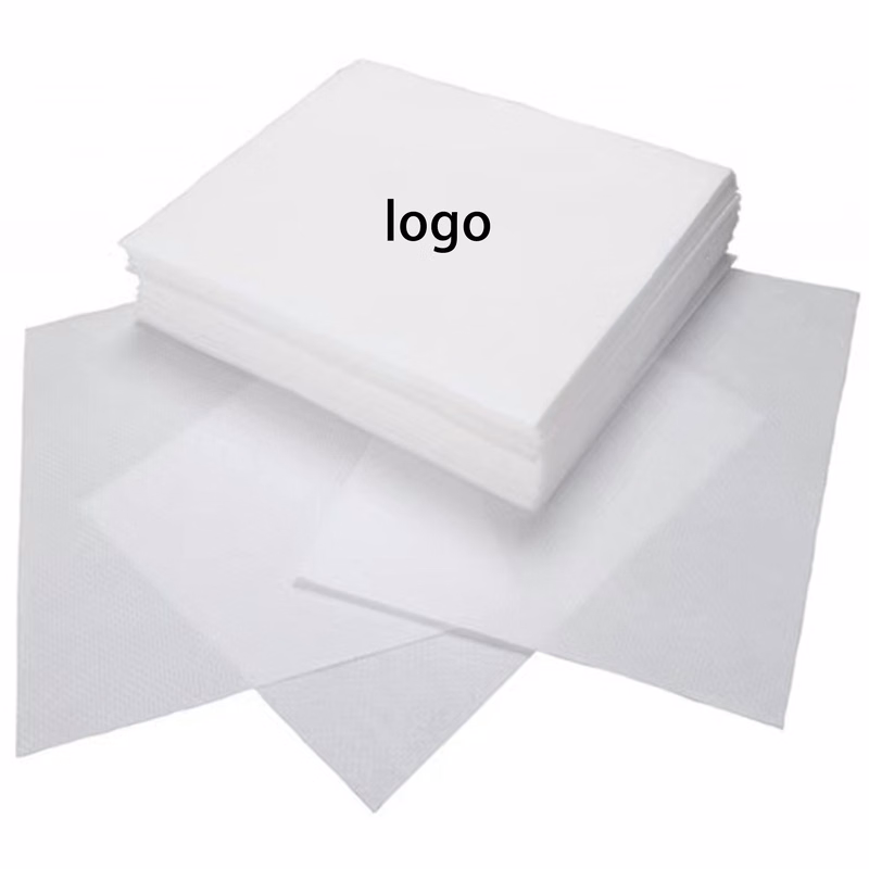 Digital 3 Ply White Beverage Napkin