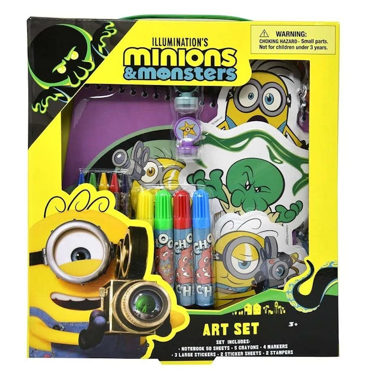 Minions & Monsters Art Set 8.75" x 2" x 10" 1