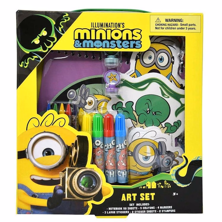 Minions & Monsters Art Set 8.75" x 2" x 10"