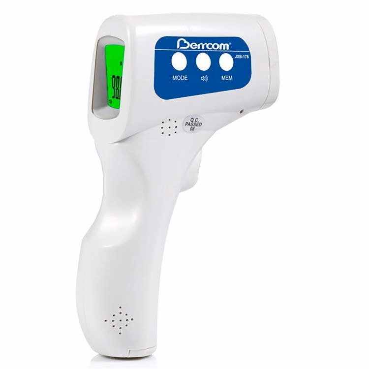No-Contact Infared Thermometers - White