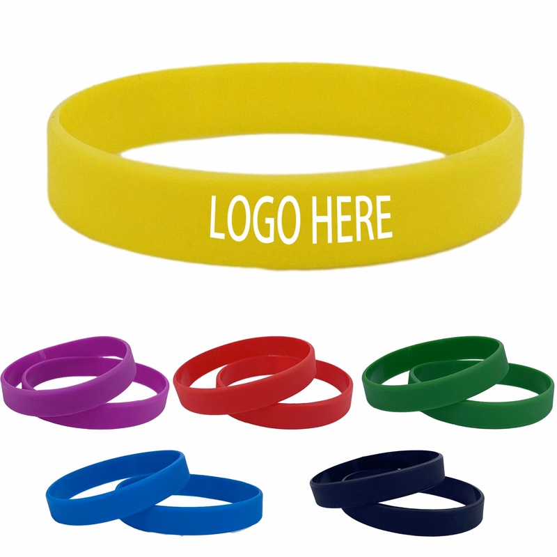 Colored Silicone Wristbands
