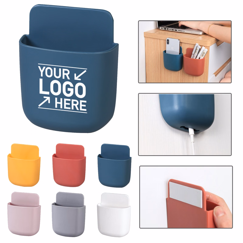 Wall Mounted Self-Adhesive Storage Box