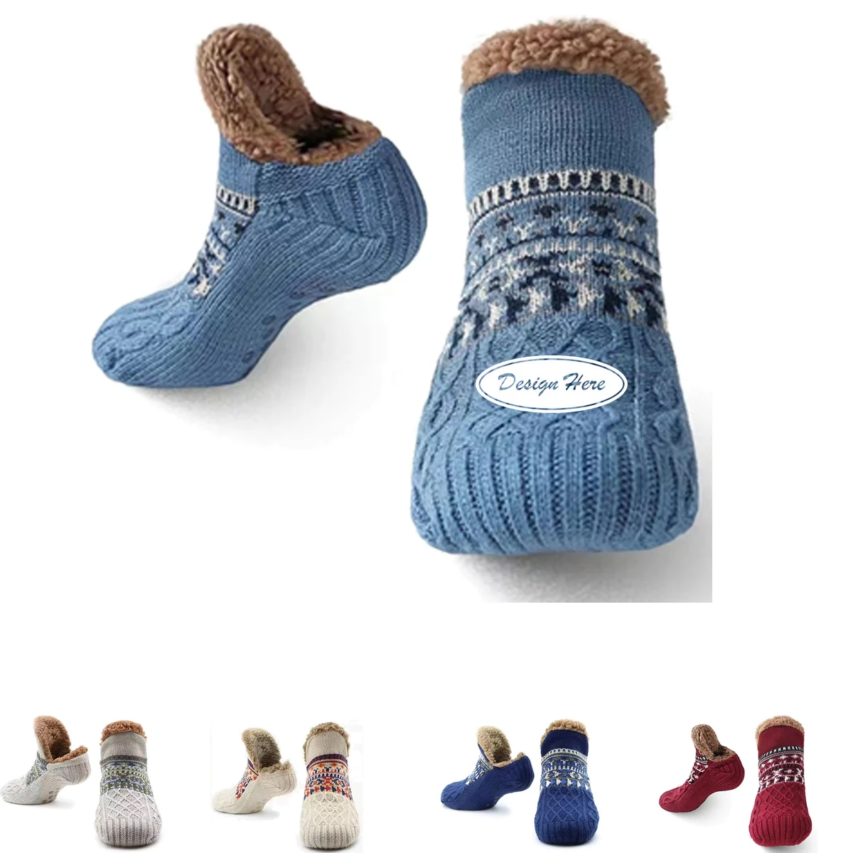 Fluffy Fleece Lined Socks ?C Ultimate Cold-Weather Comfort 1