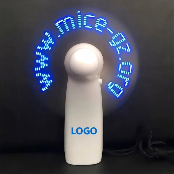 LED Message Fan Portable Electronic Lighted Billboard