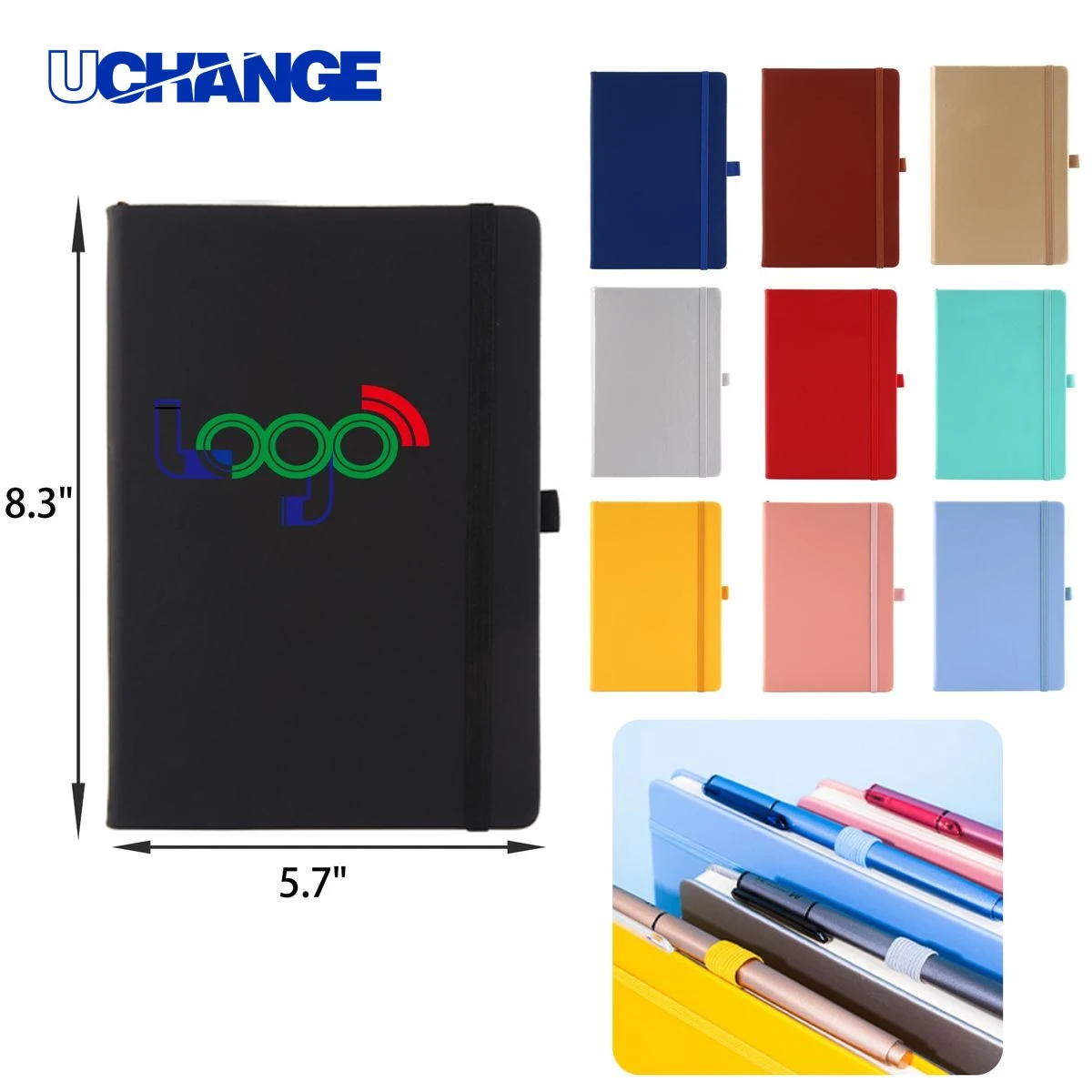 Stylish A5 Business Office Notebook Journal 1
