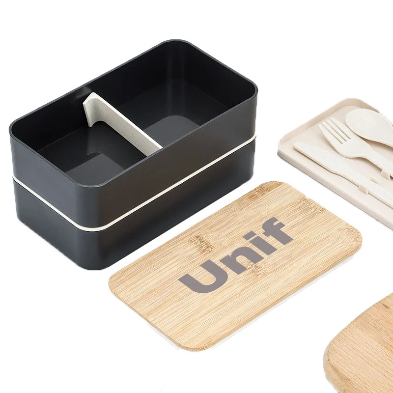 Sophisticate PP & Bamboo Bento Box 1