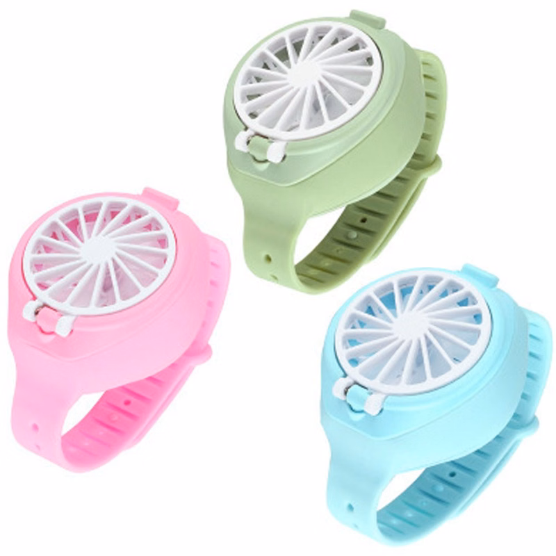 Mini Watch Handheld Portable Fan With Wrist Strap