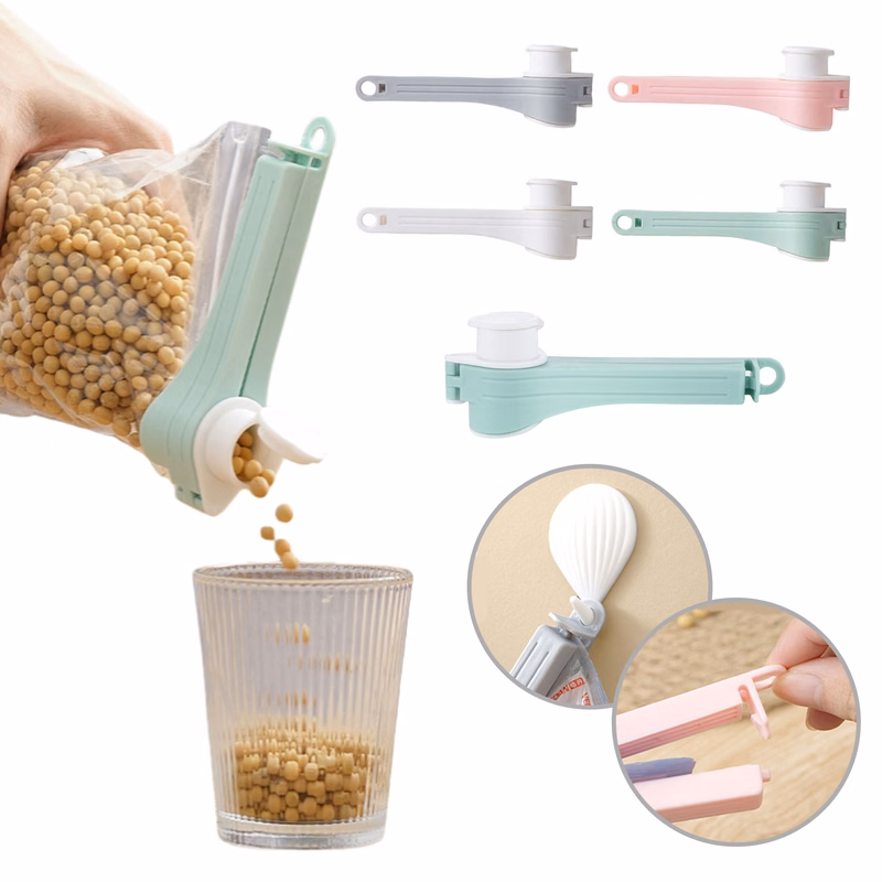 Moisture-proof Plastic Snack Bag Food Sealing Clip