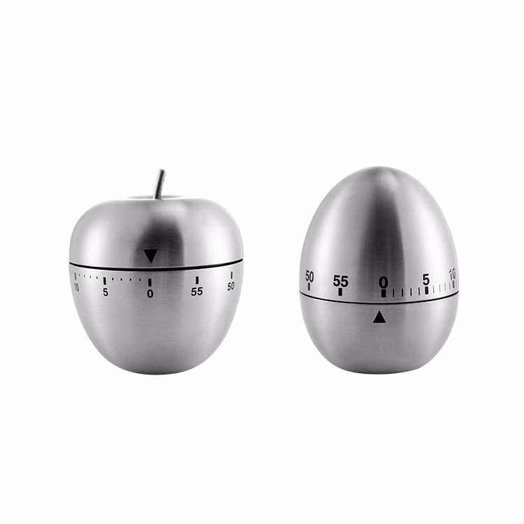 Stainless Steel Apple / Egg Shape Timer