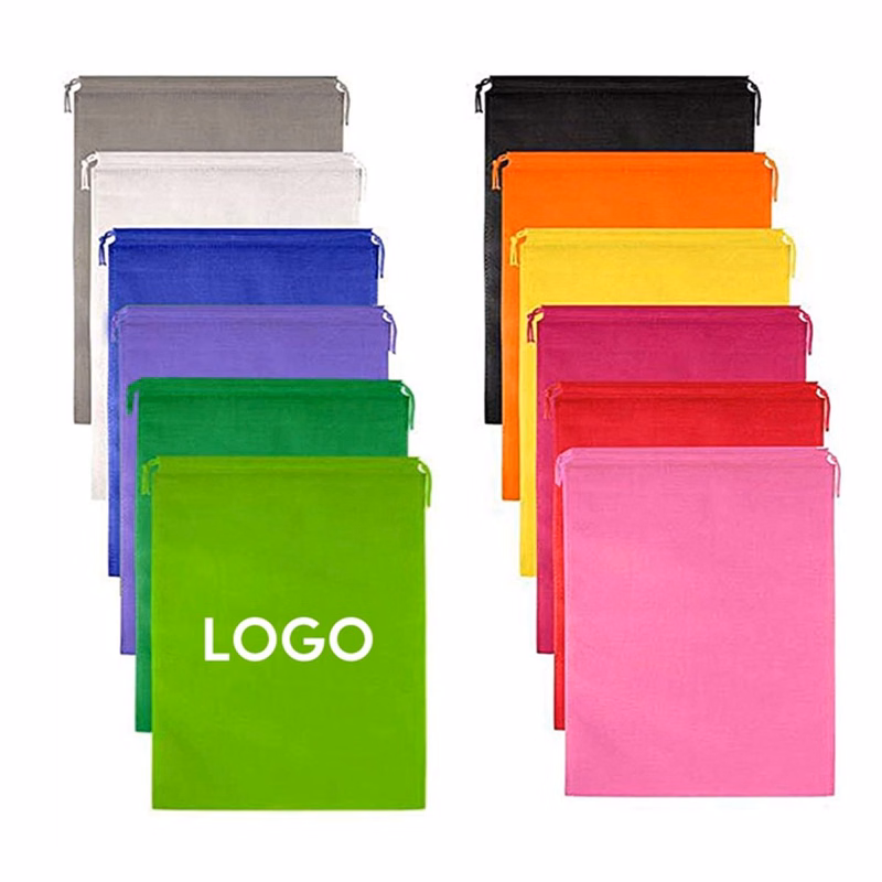 Custom Non-Woven Drawstring Promo Bag
