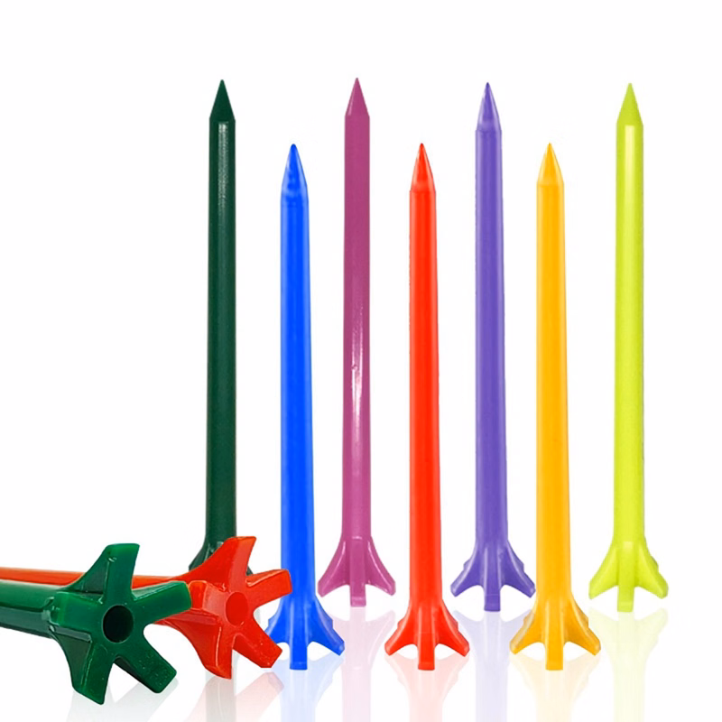83 mm Golf Plastic Tee with 5 Prong