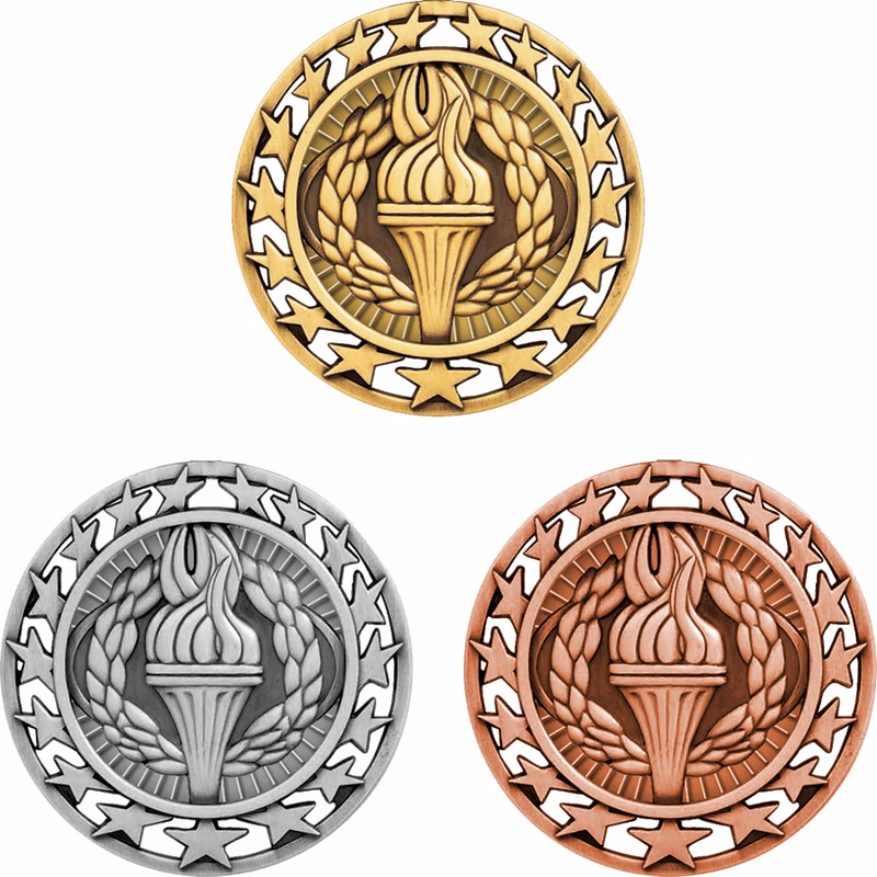 Stock Star Sports Medals: Victory