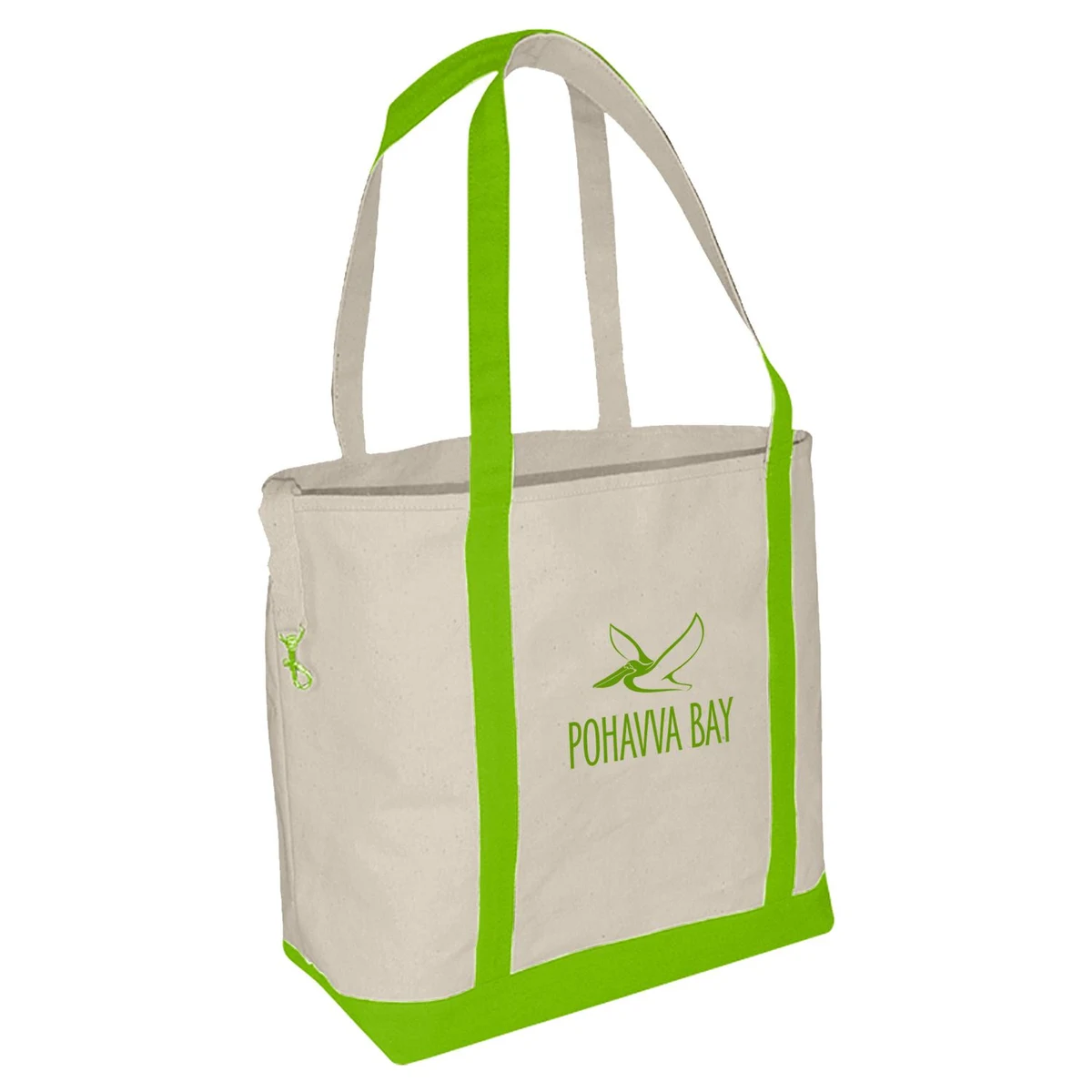 Small Accent Boat Bag, custom tote bag with logo imprint 1
