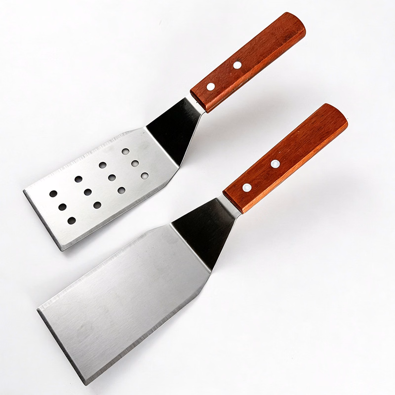 Stainless Steel Spatula With Wooden Handle