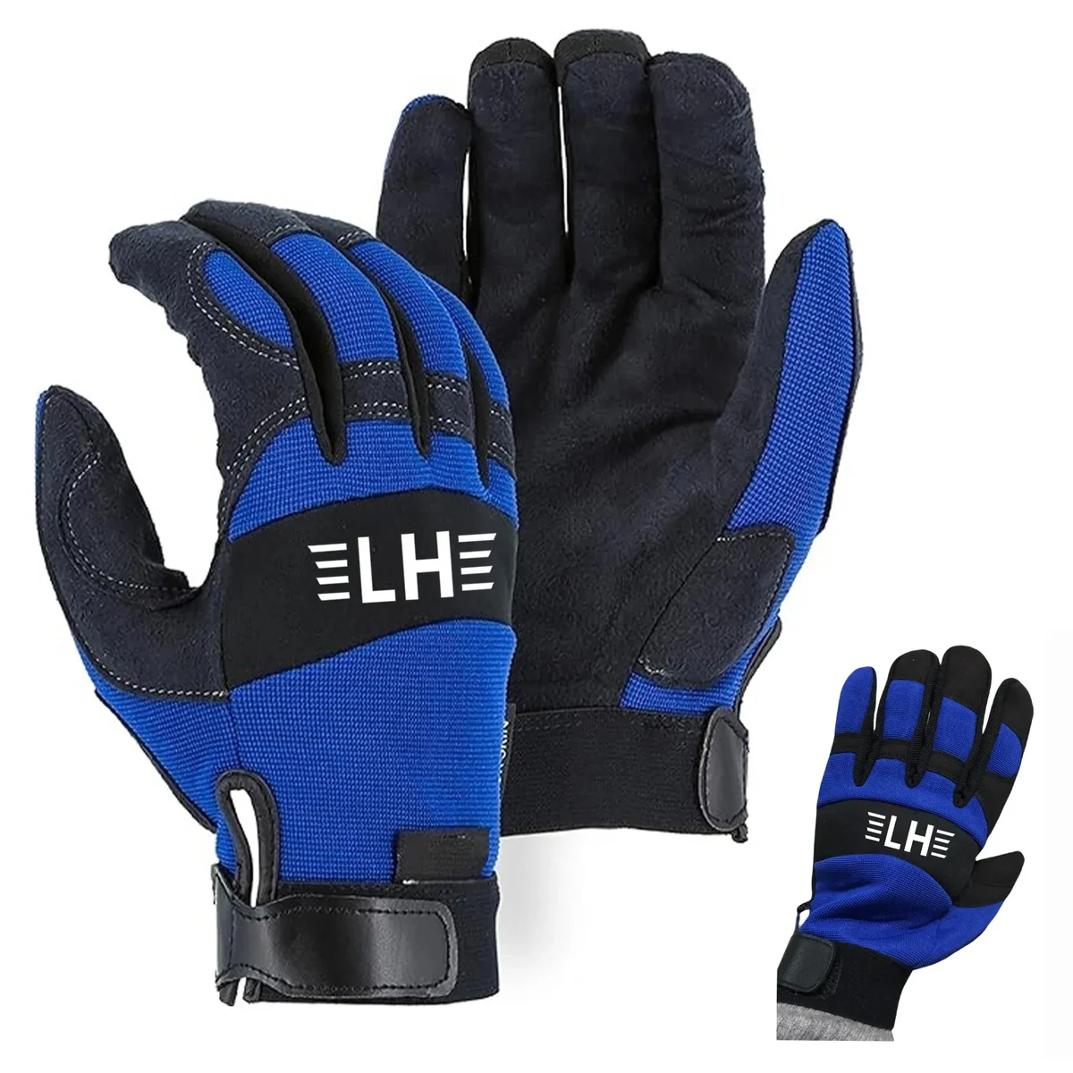 Synthetic Leather Mechanics Gloves 1