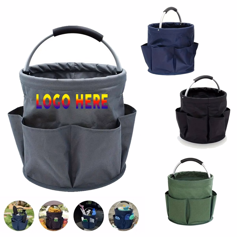 Outdoor Oxford Cloth Foldable Picnic Basket