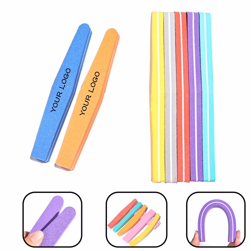 MOQ 30 PCS Dual Grit Nail File