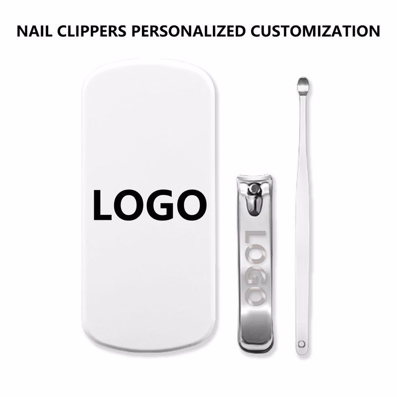 Portable Stainless Steel Nail Clippers Set