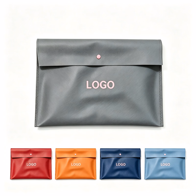 Snap Button Non Woven Clothing Bag