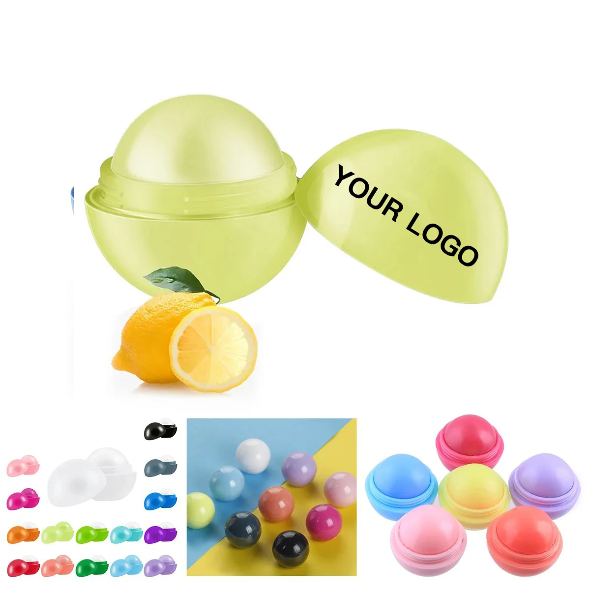 Smooth Round Lip Balm for Trade Show Giveaways 1