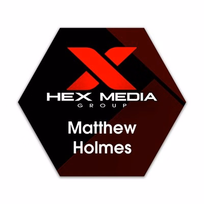 Full Color Name Badge w/ Personalization (3.75"x4.25") Hexagon
