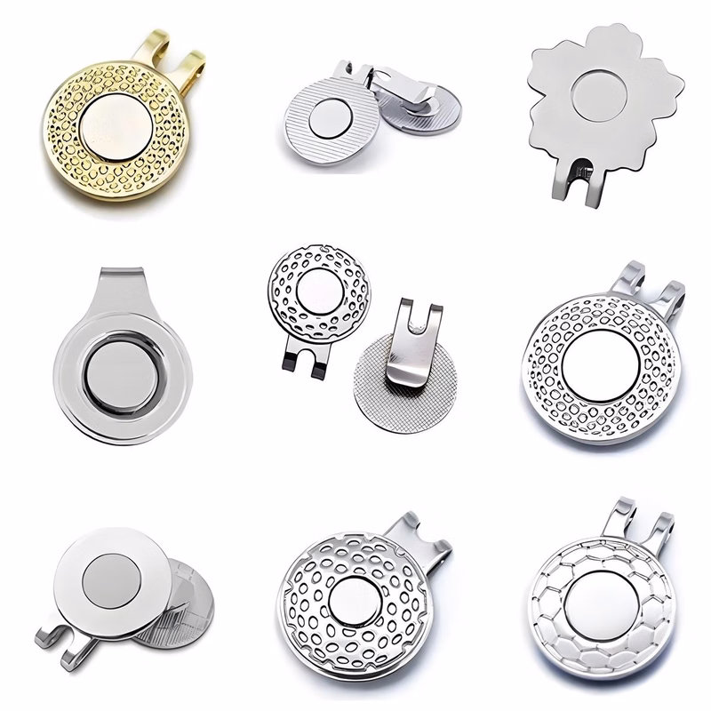 Magnetic Golf Hat Clip Ball Marker Holder