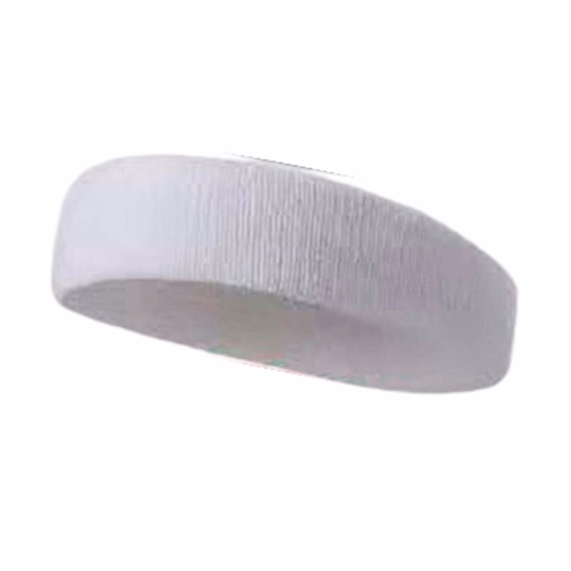Polyester Cotton Terry Sports Headband 7.3"