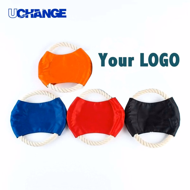 Pet Training Cotton Rope Disc Toy for Play