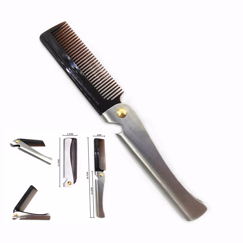 Stainless Steel Folding Comb