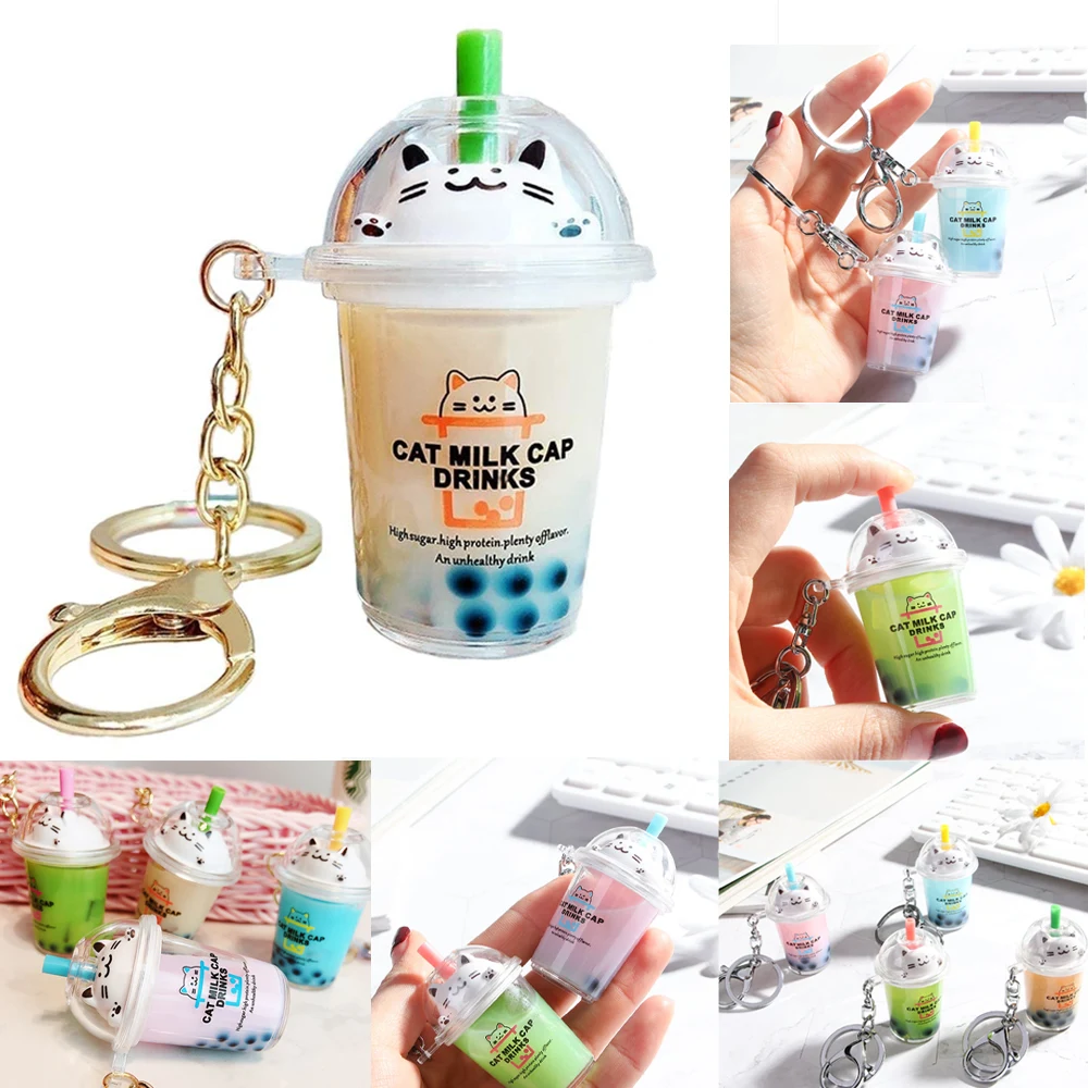 Milktea Designed Key Chain 1