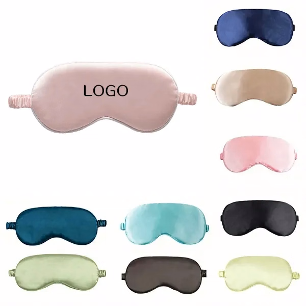 Silk Satin Eye Mask with Smooth Sleep for Restful Nights