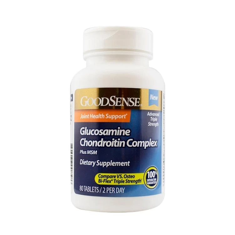 Glucosamine Chondroitin Complex Tablets - Plus MSM 80 Tablets 1
