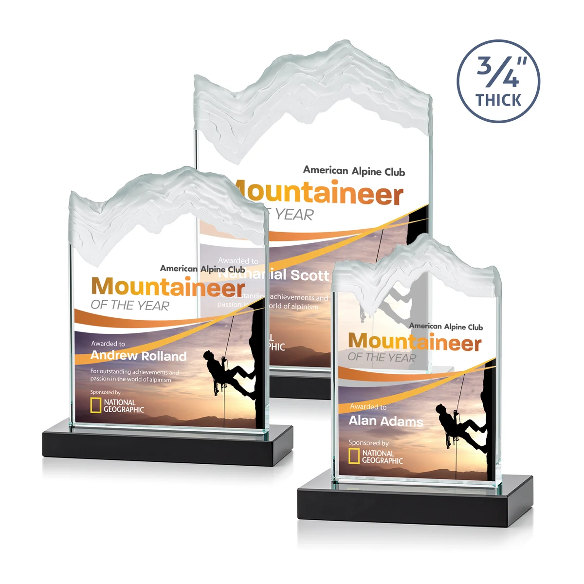 Kilimanjaro VividPrint™ Award - Black 1
