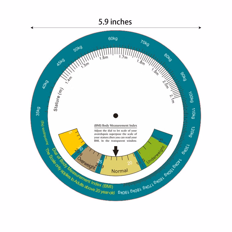BMI healthy wheel