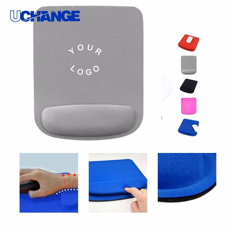 Mouse Pad Mat with Non Slip Base and Wrist Rest