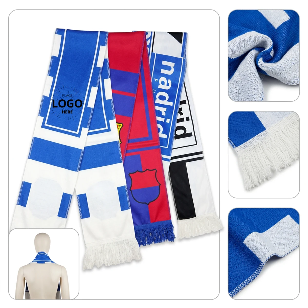 Lightweight Sports Fan Merchandise Scarf 1