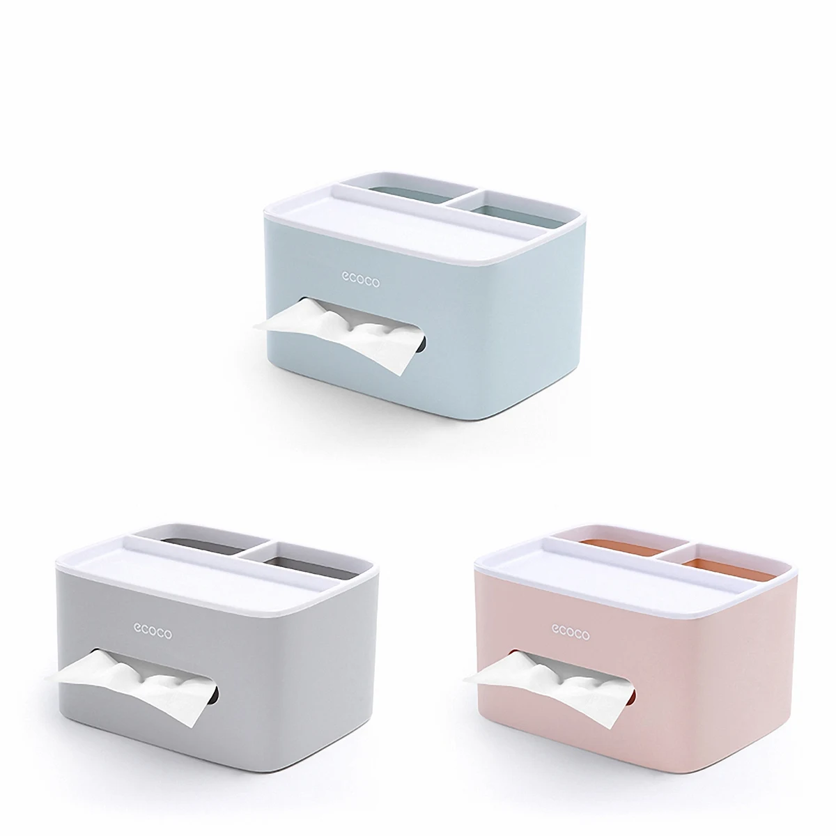 Desktop Tissue Dispenser and Organizer 1