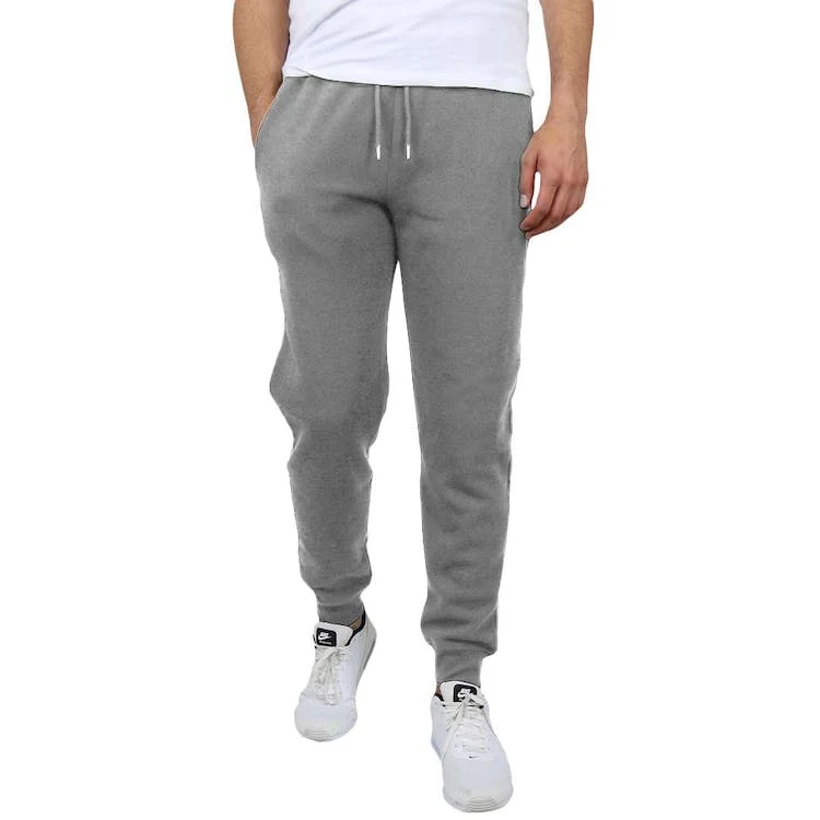 Men's Heavyweight Fleece Joggers - Heather Gray S-2X 1