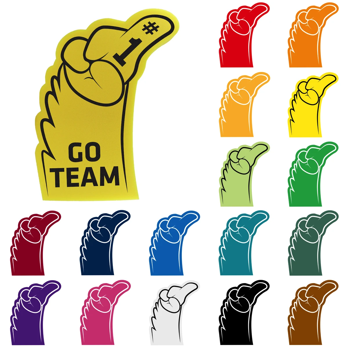 #1 Mascot Hand 1
