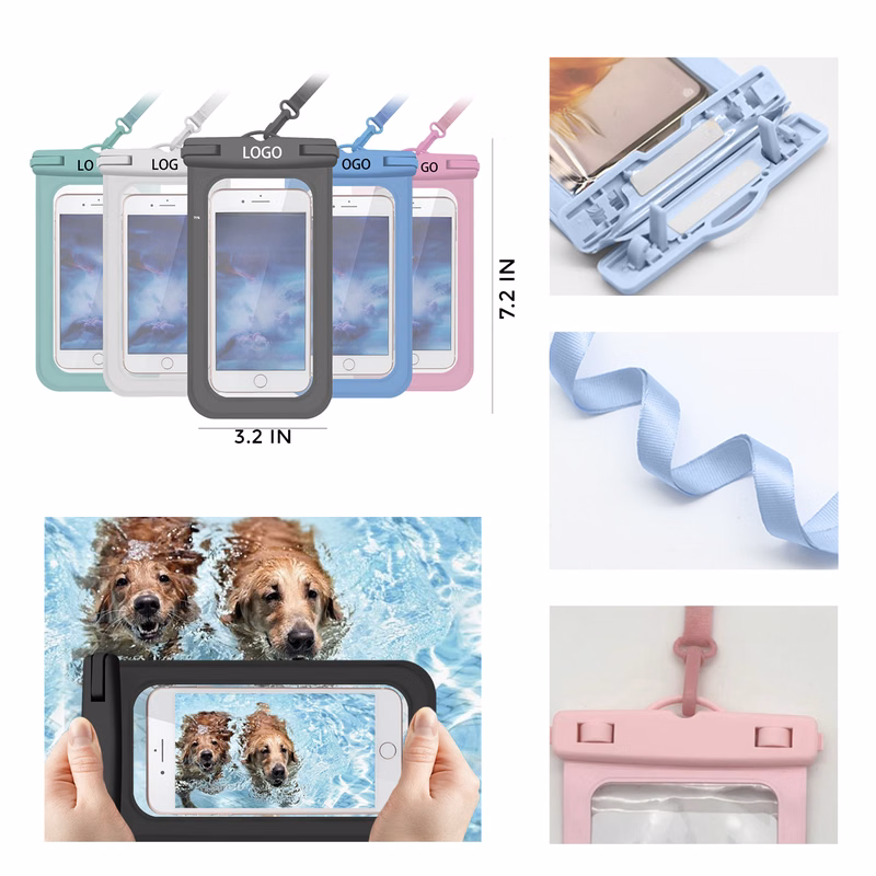 MOQ 10 PCS Durable Mobile Phone Waterproof Bag