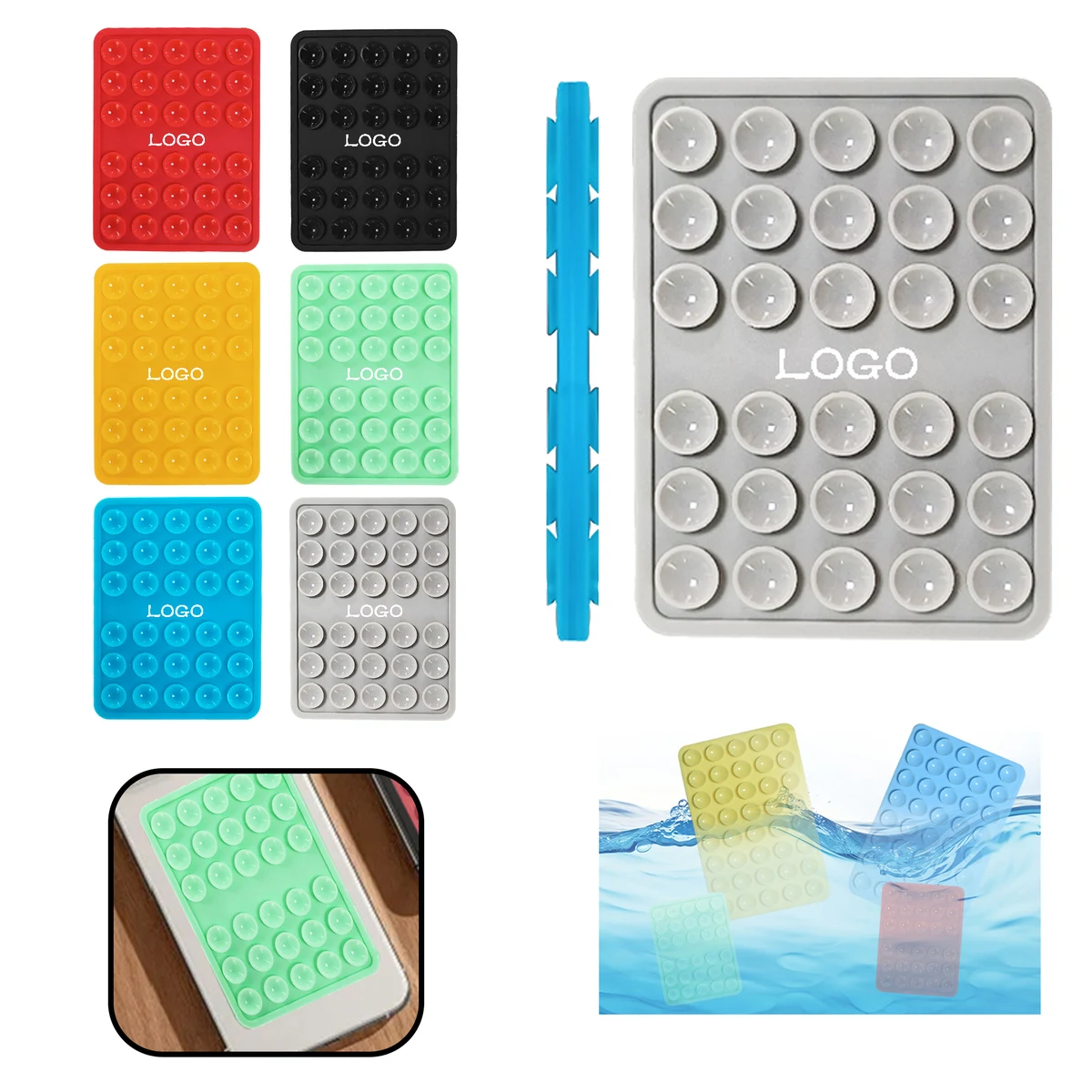 MOQ 50 PCS Phone Suction Pad 1