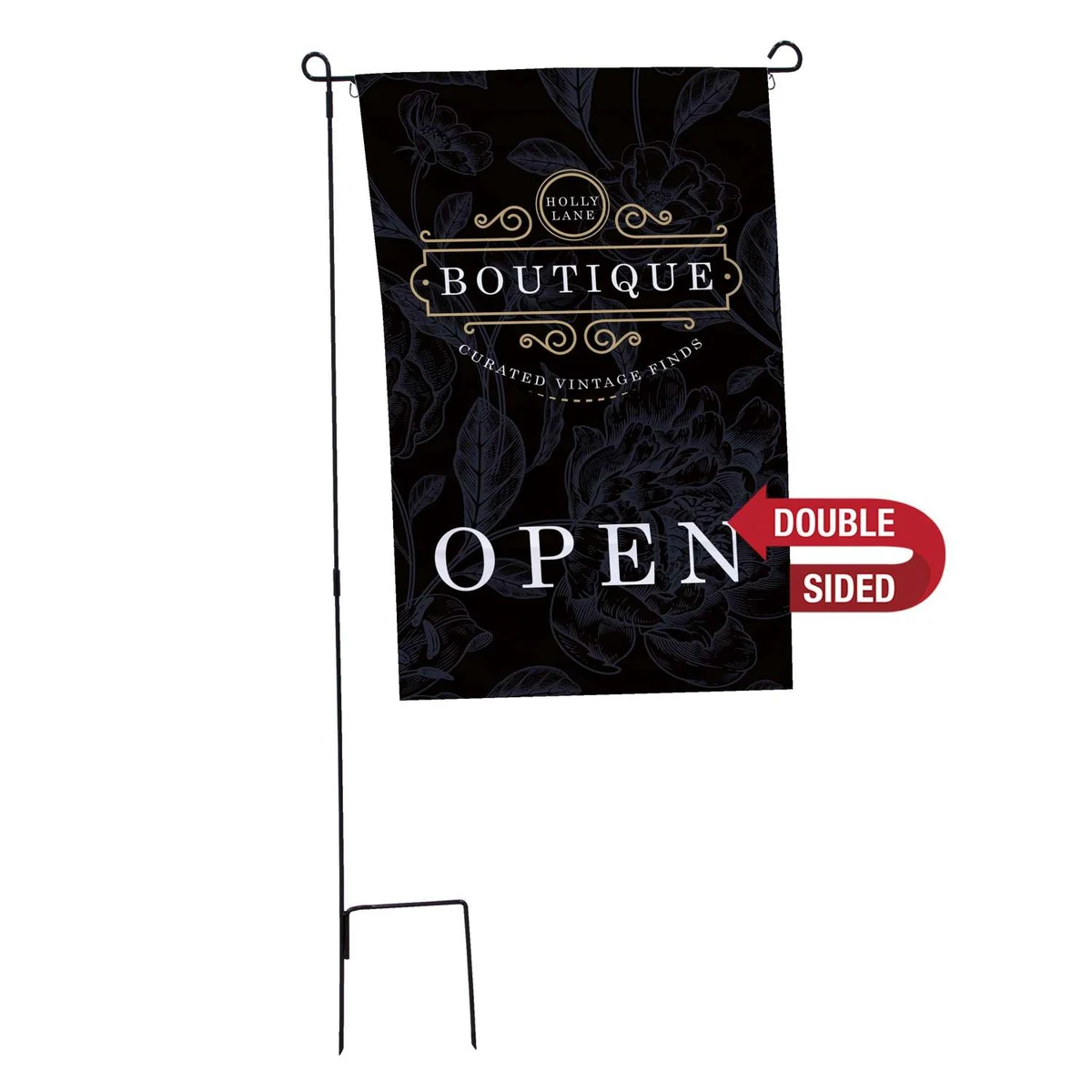 30" x 48" Garden Flag Kit Double-Sided 1