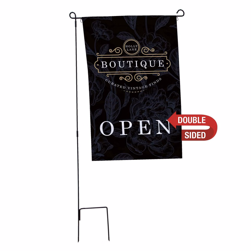 30" x 48" Garden Flag Kit Double-Sided