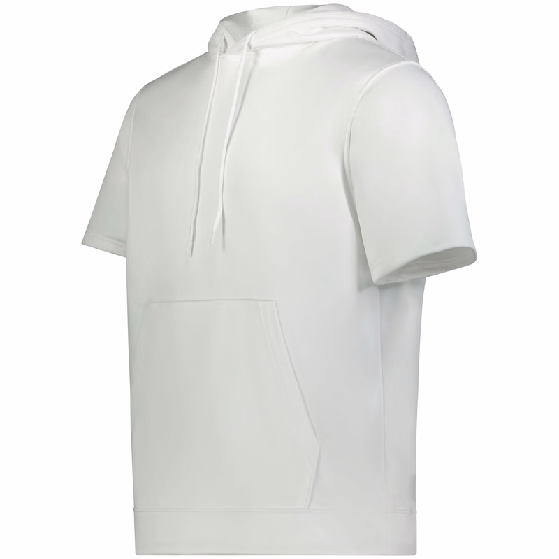 Wicking Fleece Short Sleeve Hoodie