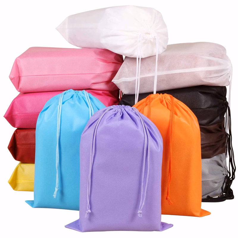 Convenient Nonwoven Drawstring Bags