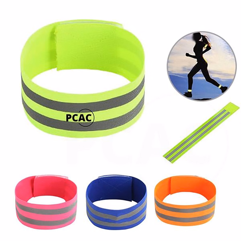 High Visibility Elastic Reflective Sport Wrist Bands