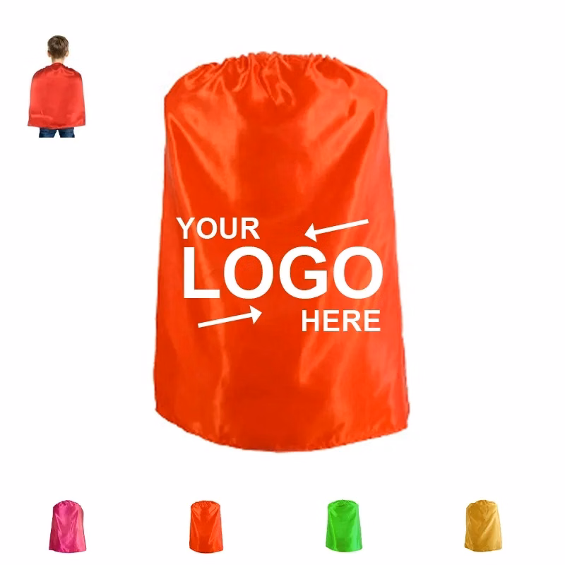 Kids Superhero Costumes Cosplay Cape Cloak