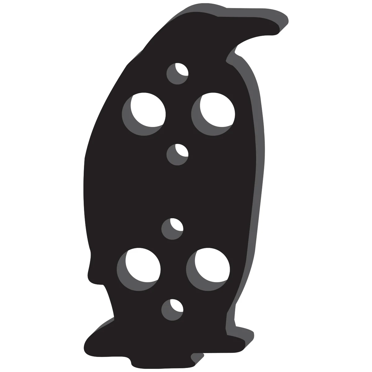 Penguin Test Tube Floatie 1