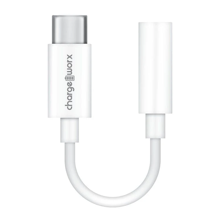 USB-C Headphone Adapters - White 1