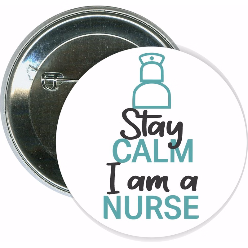 Stay Calm I'm a Nurse, Nurse, Event Button